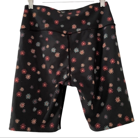 Splits59 Ava High Waist Floral Bike Shorts Large - Picture 8 of 9